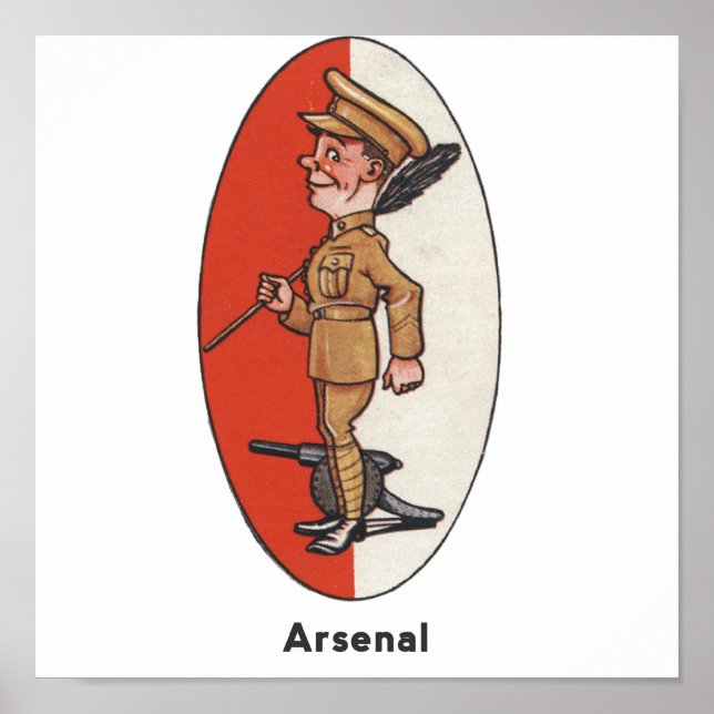 Equipe inglesa de futebol - Arsenal Poster (Frente)