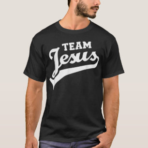 Equipe Jesus Membro da vida camiseta engraçada Chr