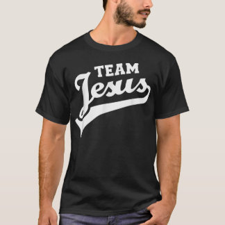 Equipe Jesus Membro da vida camiseta engraçada Chr