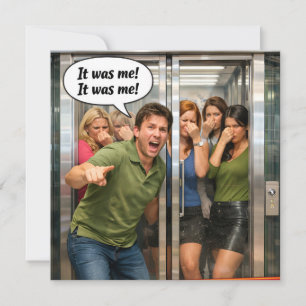Era eu humor engraçado de flatulence de elevador