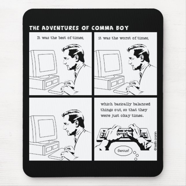 "Era o melhor mousepad das épocas" (Frente)