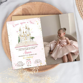 Era Uma Vez Princesa 2º Festa Convite Foto