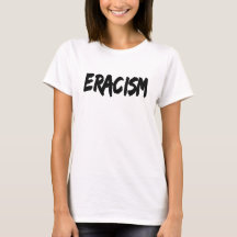 Eracismo Anti-Racismo Camisa Pró-Direito Civil Pop