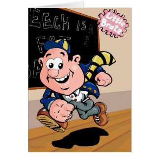 "Eric cartão na escola"