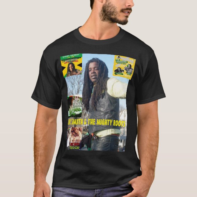 ERIC SMITH TOUR MERCH - T-Shirt Básico Negro (Frente)