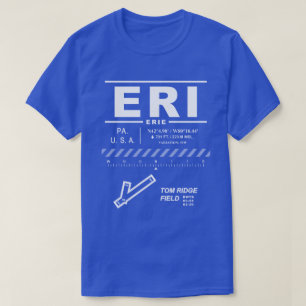 Erie International Airport ERI Camiseta