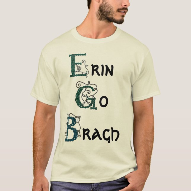 Erin vai camisa de Bragh (Frente)
