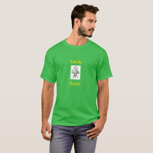Erin vai t-shirt do Dia de São Patrício do