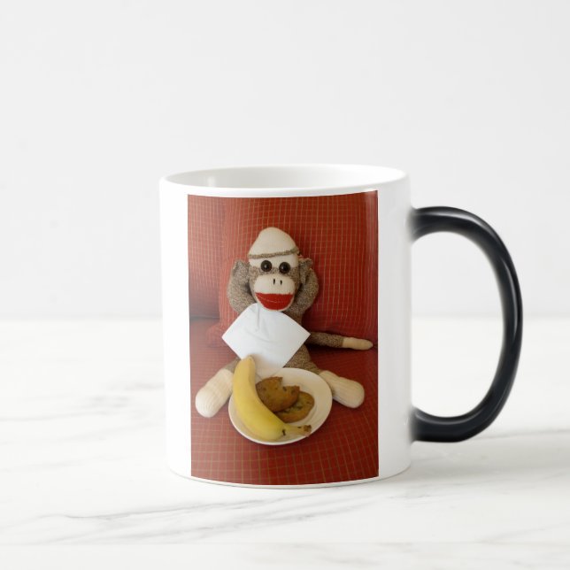 Ernie a caneca Morphing do macaco da peúga (Direita)