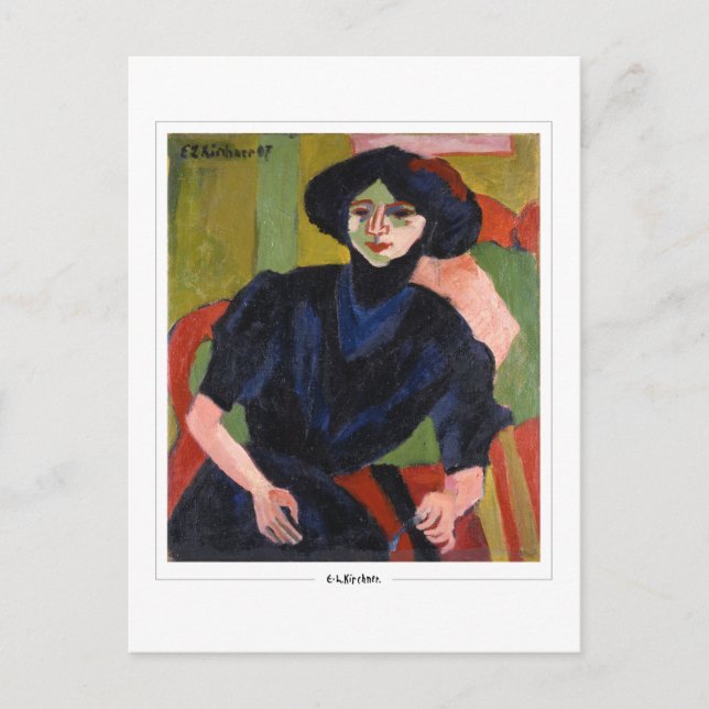 Ernst Ludwig Kirchner #277-2 - Cartão Postal de Ar (Frente)
