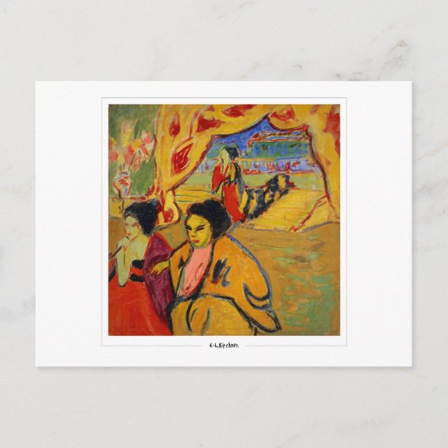 Ernst Ludwig Kirchner #421 - Cartão Postal de Arte (Frente)