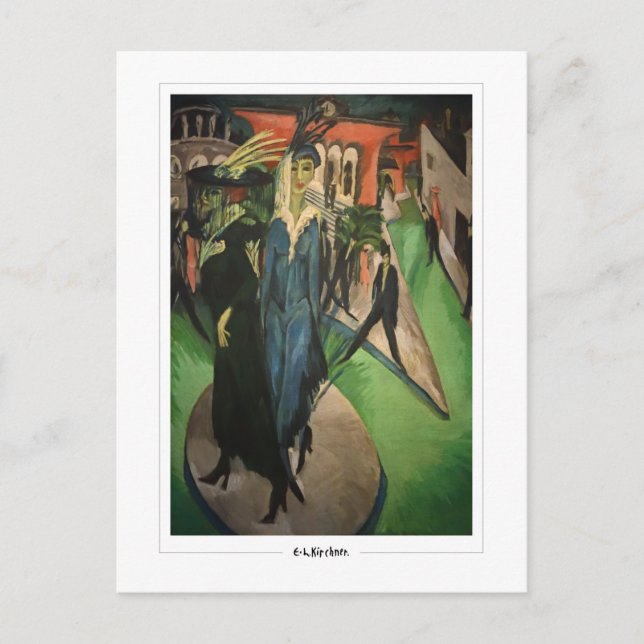 Ernst Ludwig Kirchner #486-2 - Cartão Postal de Ar (Frente)