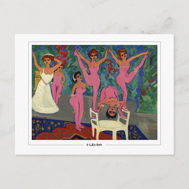 Ernst Ludwig Kirchner #549-2 - Cartão Postal de Ar (Frente)