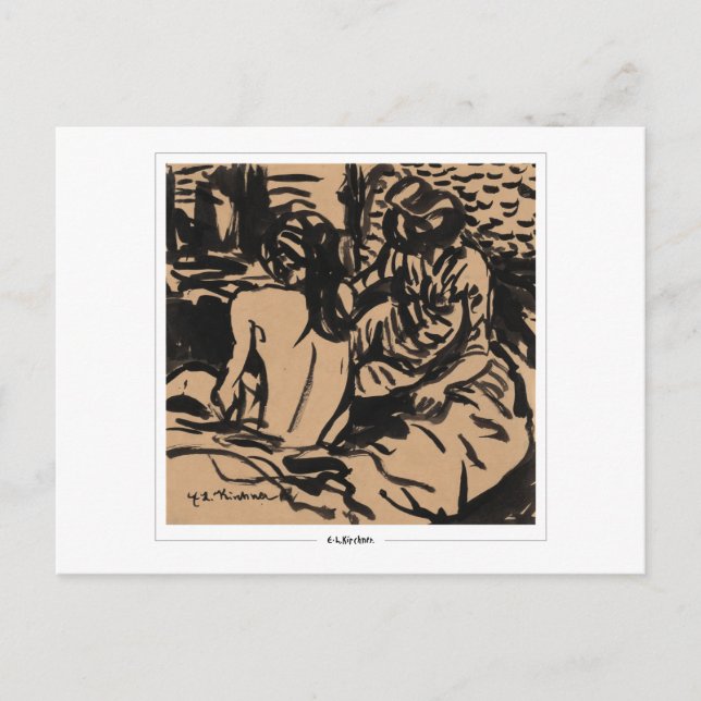 Ernst Ludwig Kirchner #626-2 - Cartão Postal de Ar (Frente)