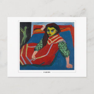 Ernst Ludwig Kirchner #7 - Cartão Postal de Arte