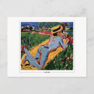 Ernst Ludwig Kirchner #9 - Cartão Postal de Arte