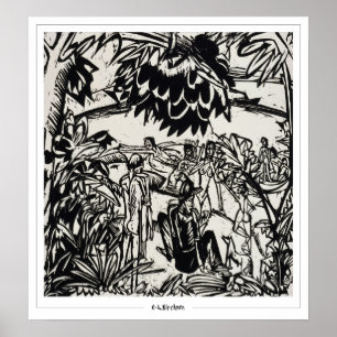 Ernst Ludwig Kirchner Zedign Art Poster #493