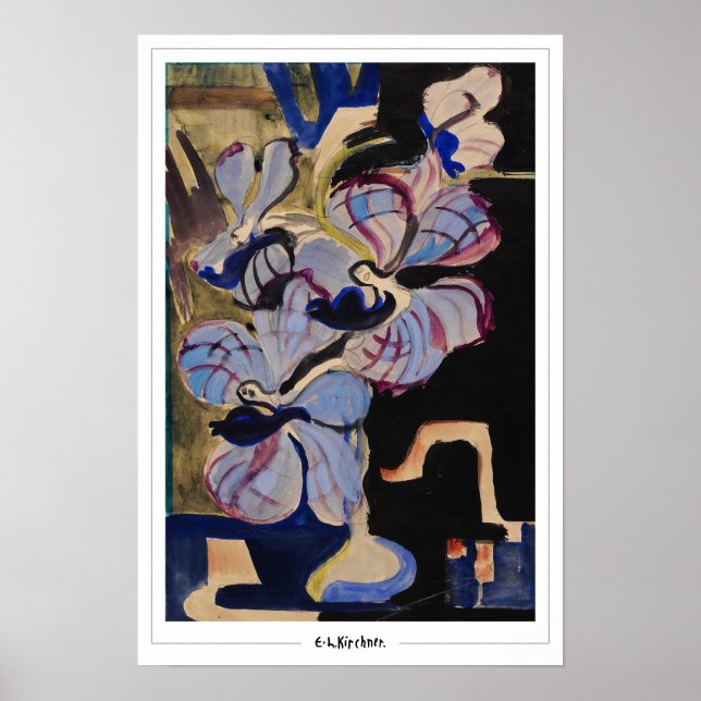 Ernst Ludwig Kirchner Zedign Art Poster #499-2 (Frente)