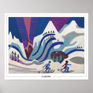 Ernst Ludwig Kirchner Zedign Art Poster #612