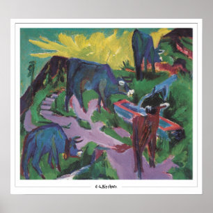 Ernst Ludwig Kirchner Zedign Art Poster nº 6