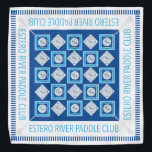 ERPC Bandana<br><div class="desc">Estero River Paddle Club Bandana (para animais de estimação e remo)</div>