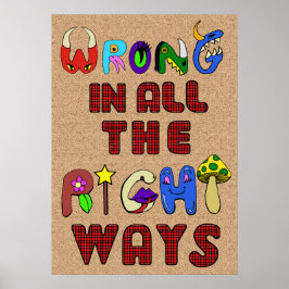 Errado Em Todos Os Modos Certos Impressão