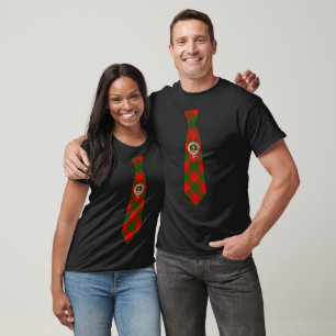 Erskine Tartan Necktie T-Shirt w/Crachá