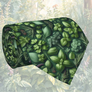 Ervas Frescas de Jardim Gravata de Cozinha para
