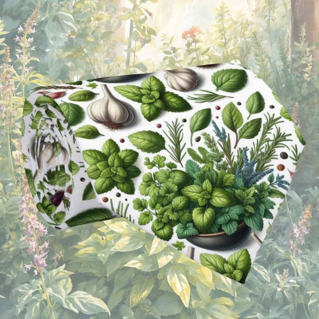 Ervas Frescas de Jardim | Gravata de Cozinha para  (Criador carregado)