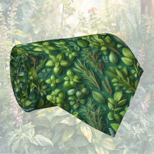 Ervas Frescas de Jardim Gravata de Cozinha para