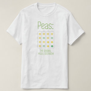 Ervilhas: O organismo modelo ORIGINAL - o t-shirt