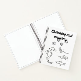 Esboçar e desenhar.