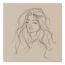 Esboço feminino 2