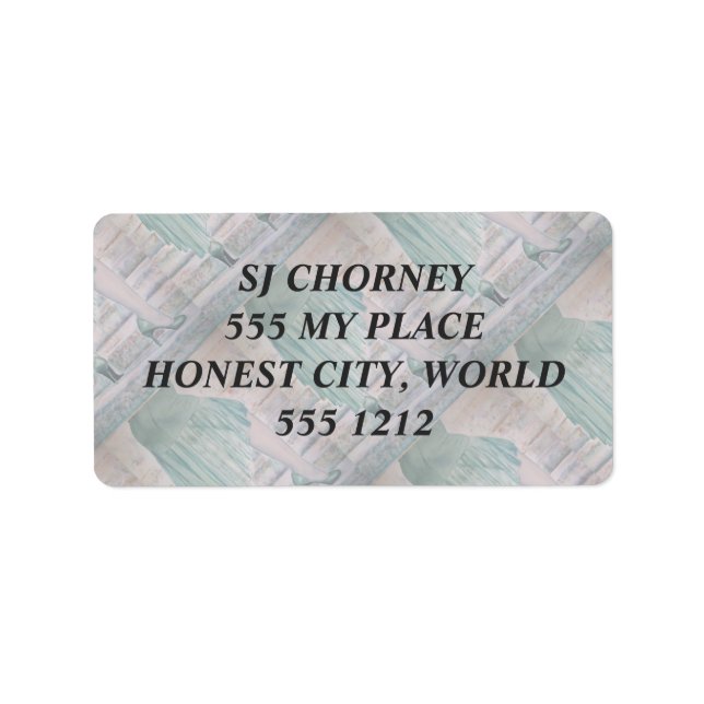 ESCADA PARA... ETIQUETAS DE ENDEREÇO (Frente)