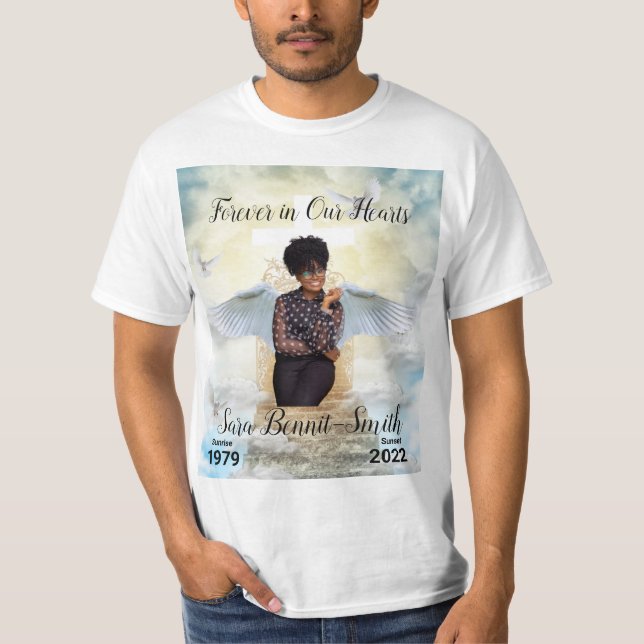 Escadas Douradas para camiseta Memorial do Céu (Frente)