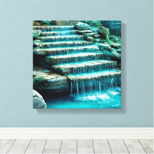 Escadas em cascata, Canvas