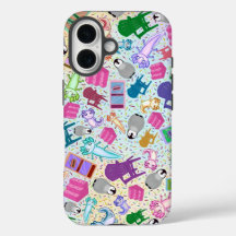 Escadas rosadas Axolotl Apple iPhone 16 Case Duro