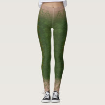 Escala de Sereia mistura cintura Leggings Kelp flo