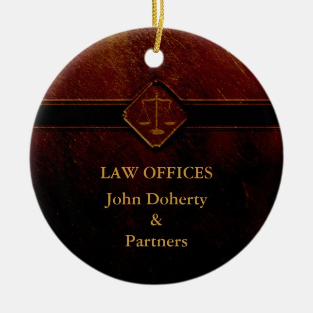 Escalas customizáveis do ornamento | de justiça (Frente)