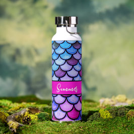 Escalas de Sereia Azul Roxo Magenta Girly Chic