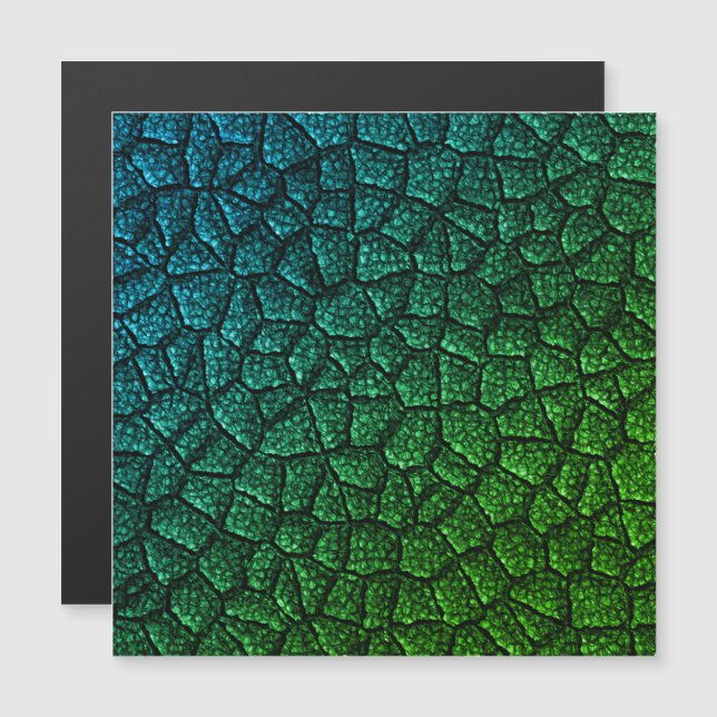 Escama de Dragão Verde (Frente/Verso)