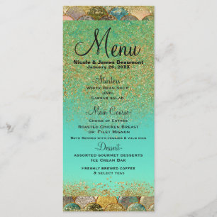 Escamas de sereia multi cor Brilho Glam Menu de fe