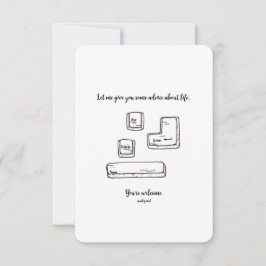 Escape, Delete, Enter, Space - Placa plana