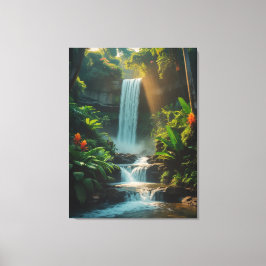 Escape Tropical - Arte de Canvas de Caduca Selvage