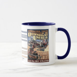 Escarlate Bonnie & a caneca dos piratas do céu