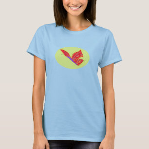 Escarlate do vôo - camisa