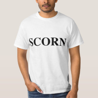 Escárnio - t-shirt do logotipo
