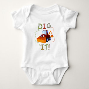 Escavação da construção ele t-shirt e presente
