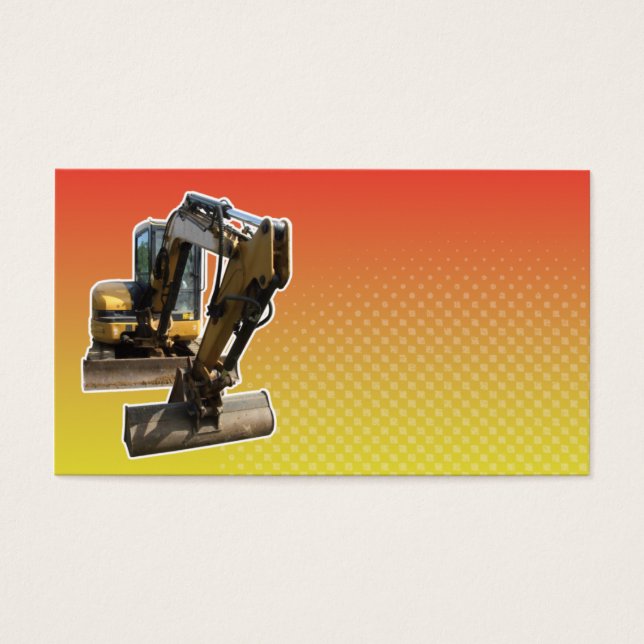 Escavador de Digger Mecânico de Construção (Frente)