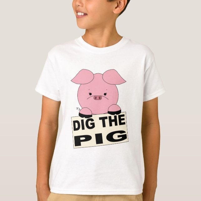 Escave a camisa dos miúdos do porco (Frente)